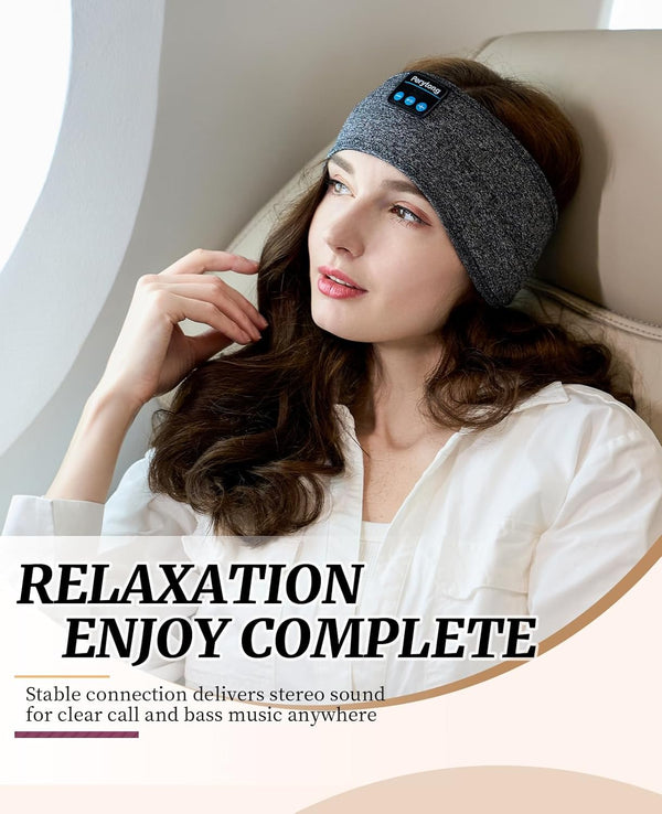 Perytong Sleep Headphones Wireless, Bluetooth Sports Headband Headphones with Ultra-Thin HD Stereo Speakers Perfect for