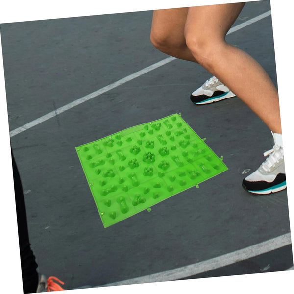 SUPVOX 5Pcs Foot Reflexology Training Mat Acupressure Pad for Foot Massage Toe Pressure Massager for Muscle Relaxation and Relief