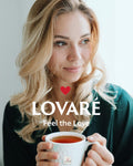 LOVARE Black and Green Tea Bags Variety Pack - Made in Ukraine Tea Sampler - Individually Wrapped 90 Assorted Tea Bags - Gift Box for Tea Lovers