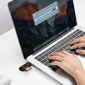 USB3.0 Micro SD Card Reader, 5Gbps 2-In-1 SD Card Reader to USB Adapter, Wansurs Memory Card Reader for SDXC, SDHC, MMC, RS-MMC, Micro SDXC, Micro
