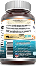 Amazing Formulas Sleep Support | Blend of Melatonin, Valerian Root, Chamomile Extract, GABA, 5-HTP, Theanine & More | 60 Capsules Supplement |