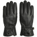 REED Men'S Genuine Leather Warm Lined Driving Gloves - Touchscreen Texting Compatible