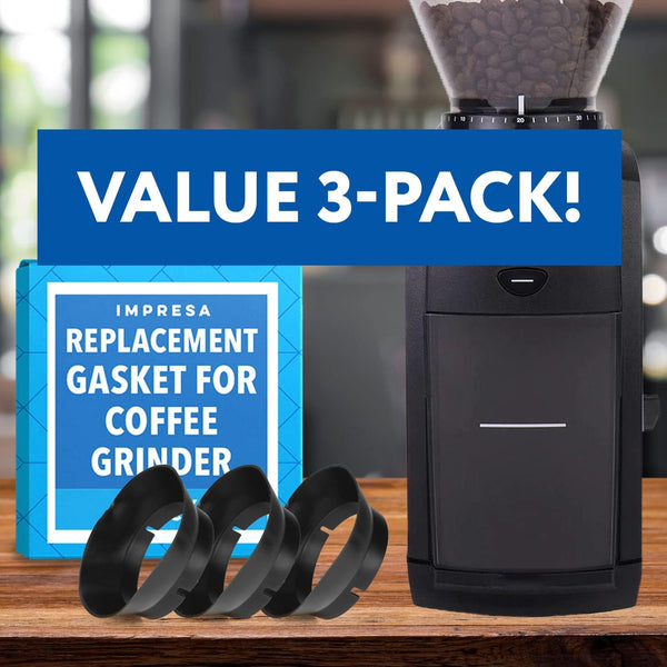 IMPRESA [3 Pack] Gasket Replacement for Baratza Encore Grinder - Gasket Coffee Replacement for Baratza Virtuoso Coffee Grinder & Conical Burr