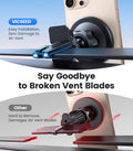 VICSEED for Magsafe Car Mount [Upgraded Strongest Magnet Power] Magnetic Phone Holder for Car Vent 360 Adjustable Magnetic Car Phone Holder Mount