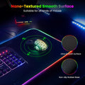 BladeHawks Extra Large RGB Gaming Mouse Pad-14 Light Modes, Extended Soft LED Mouse Pad, Anti-Slip Rubber Base, Computer Keyboard Mousepad Mat