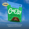 Get Joy Calm+ Stress Support Dog Supplement Chews, 90 Soft Chews, Chicken Flavor, Supports Sleep & Relaxation, with Chamomile & Valerian Root, Phd