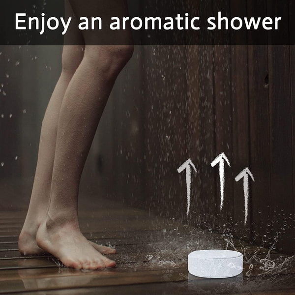 Shower Steamers Aromatherapy for Women or Men, Organic Shower Bombs with Chamomile Rose Lavender Mint Watermelon Eucalyptus Essential Oil, 18-Pack