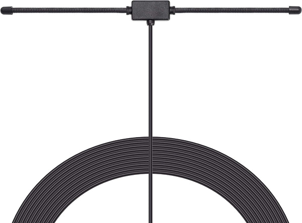 Bingfu 20-1300Mhz Adhesive Mount BNC Male Dipole Antenna Vehicle Ham Radio Amateur Radio Mobile Antenna Compatible with Uniden Bearcat Whistler
