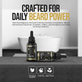 The Beard Struggle - Day Liquid Tonic Beard Oil - Gold Collection, Valhalla'S Gates - Beard Oil for Men - Moisturize, Softens Hair, Reduces Itch -