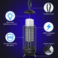 Bug Zapper Outdoor Rechargeable 2 in 1 Wireless Mosquito Killer Lamp 2500Mah Bug Zapper Electric Trap Ideal Fly Zapper Indoor for Patio, Home,