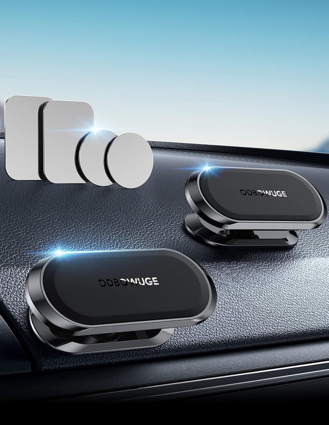 Magnetic Phone Holder for Car[2 Pack],Phone Holders for Your Car [Upgrade Magnet] -360 Rotation,Car Magnet Phone Mount C