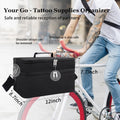 Tattoo Carrying Case Tattoo Supplies Organizer Tattoo Kit Box Case Tattoo Equipment Storage Bag Tattoo Travel Tattoo Storage Organizer for Tattoo