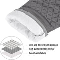 KEGOUU Oven Mitts and Pot Holders 6pcs Set, Kitchen Oven Glove High Heat Resistant 500 Degree Extra Long Oven Mitts and Potholder with Non-Slip