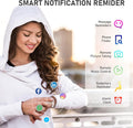 Fitness Tracker with Heart Rate, Blood Pressure, Sleep Tracking, Calorie Tracking, Activity Tracker with 1.1" AMOLED Color Screen, Waterproof Step