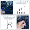 XOOL 62 in 1 Precision Screwdriver Kit, Electronics Repair Tool Kit, Magnetic Driver Kit with Flexible Shaft, Extension Rod for Mobile Phone,