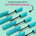 Wet N Wild Enhance and Define Megawear Mascara, Gentle Gel Volumizing Formula That Promotes Full & Healthy Lashes, Enriched with Soy Protein &