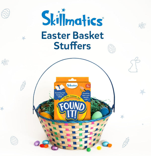 Skillmatics Scavenger Hunt Card Game - Found It, Easter Basket Stuffers, Educational Game Collection, School, Home, Travel, Playdates & Party