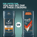 Degree Men Motionsense Antiperspirant Deodorant Adventure 2.7 Oz (Pack of 8)