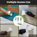Putty Knife, 4Pcs Spackle Knife Set (2, 3, 4, 5 In), Stainless Steel Paint Scraper, Taping Knife Tool for Repairing Drywall, Removing Wallpaper,