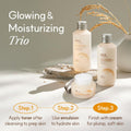 The Face Shop Rice Ceramide Moisturizing Cream - Rice Extract + Rice Bran Oil - Hydrating Targets Dryness, Brightening - Dermatologically Tested -
