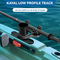 Kayak Track, Kayak Low Profile Track for Fishing Rod Holder, Kayak Track Accessories for Cup Holder, Kayak Accessories Mount Track, Kayak Rail