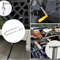 Drain Snake,61 Inch Flexible Grabber Claw Pick up Reacher Tool,Drain Clog Remover - Gutter Cleaning Tools for Home Sink, Bathroom Tub,Drain,