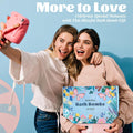 54 Pack Handmade Bath Bombs â 11 Vibrant Colors & 9 Unique Scents, Long-Lasting Fizzy Bubbles & Colorful Magic, 7-Minute Dissolve for Relaxation,