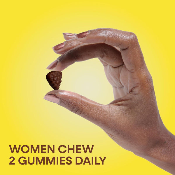 Nature'S Way Alive! WomenâS 50+ Daily Gummy Multivitamins, Supports Multiple Body Systems*, Supports Healthy Heart, Brain & Bones,* B-Vitamins,