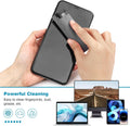 4 Pack Screen Cleaner 3-In-1 Touchscreen Mist Cleaner Spray and Microfiber Cloth Built-In Cleaning Solution Portable Reusable Fingerprint-Proof