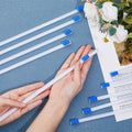 DICOSMETIC 10Pcs Plastic Slider Cutter 12 Reusable Cling Film Slide Cutter Self-Adhesive Slide Cutter Replacement Food Wrap Cutter Wrap Dispenser