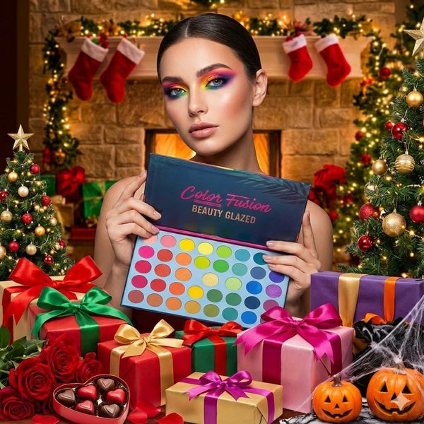 39 Color Rainbow Eyeshadow Palette - Professional Makeup Matte Metallic Shimmer Eye Shadow Palettes - Ultra Pigmented Powder Bright Vibrant Colors