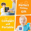 Tic Tac Toe Bolt Game 4-In-1 Handheld Portable Electronic Toy, Educational Board Games Puzzle for Kids and Adults, Perfect for Travel, Road Trips,