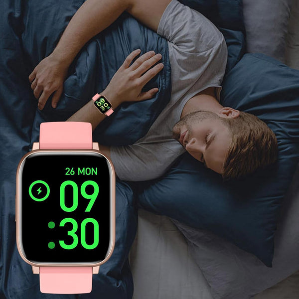 Smart Watch, 1.77"" Watches for Android Ios Men Women IP68 Waterproof Smartwatch, More Sport Modes Fitness Activity Detection, Sleep Monitor Steps