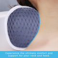 Bath Pillow for Tub-Tub Pillow for Bathtub Support Neck, Slip Resistant Waterproof Bath Pillows for Tub Neck and Back Support with 3 Strong