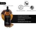 Premium Beard Oil Conditioner & Softener - Oriental Knight- 2 Ounce - Beard Itch and Dry Skin Relief - Handcrafted from Natural Ingredients - Made