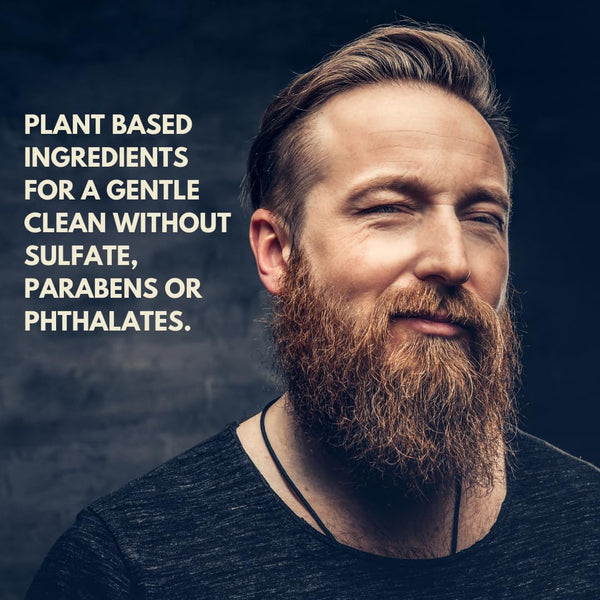 Beard Conditioner, Nourishing Formula with Argan Oil for a Softer, Healthier Beard, Anti-Dandruff, Reduce Split Ends, Panthenol & Aloe Vera -