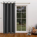 LORDTEX Dark Grey Room Divider Curtains - Total Privacy Wall Room Divider Screens Sound Proof Wide Blackout Curtain for Living Room Bedroom Patio