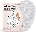 Kitsch Microfiber Hair Towel Wrap for Women - Microfiber Towel, Super Absorbent, Quick Dry, Anti-Frizz - for Long and Short Hairs, Turbans for