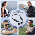 Bone Conduction Headphones Wireless Headphones Bluetooth 5.3 Open Ear Headphones 10H Playtime Sports Earphones with Mic, IPX6 Waterproof Headset