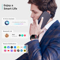 Blackview 2025 Smart Watch (Answer/Make Calls), Fitness Watch for Men and Women with Heart Rate/Spo2/Sleep Monitor/2 Straps, 100+ Sports Modes,