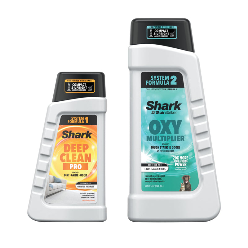 Shark Stainstriker Pro Bundle for All Shark Stainstriker Portable Cleaners, for Carpets & Area Rugs, Instantly Eliminates Odors, 32Oz OXY