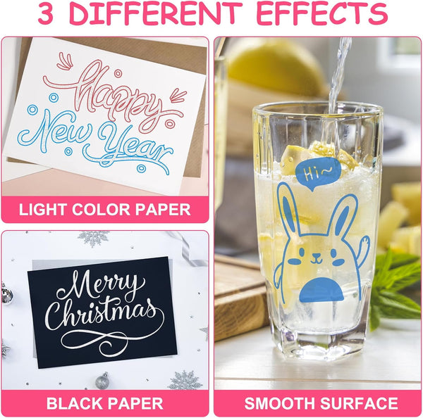 Glitter Markers Outline Glitter Pens: 12 Shimmer Metallic Tween Teen Girl Gifts Trendy Stuff 4-16 Year Old,Arts Crafts Kids Ages 8-12,Art Supplies