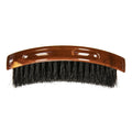 Torino Pro Curved Wave Brush #236- Curve Palm Soft Bristles -100% Pure Boar Bristles - Great for Laying down Your 360 Waves