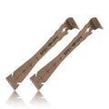 Spec Ops Tools 9.5" Trim Bar, Pry Bar, High Carbon Spring Steel, Built in Ruler and Pry Bar, Beveled Edges, Nail Puller, 3% Donated to Veterans,