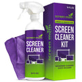 Screen Mom Screen Cleaner Spray and Microfiber Cloth 16Oz Screen Cleaner Spray and Wipe for TV, Laptop, Computer, Phone, Ipad, Car Screen Cleaning