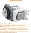 DC31-00178A DC31-00187A PX3516-01 Washer Drain Pump for SAMSUNG Washing Machine-Replaces DC31-00178D B35-3A |5 Year Warranty-By TOMOON