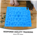 SUPVOX 5Pcs Foot Reflexology Training Mat Acupressure Pad for Foot Massage Toe Pressure Massager for Muscle Relaxation and Relief
