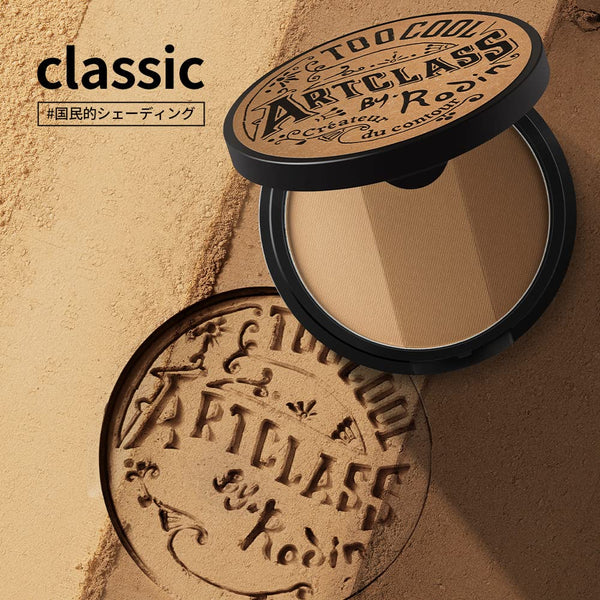 [Too Cool for School] Artclass by Rodin Shading | Korean Contour Palette | Bronzer Face Powder | Classic [Warm Tone]