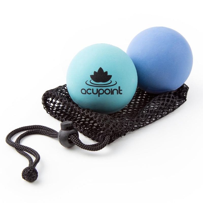 Physical Massage Therapy Ball Set - Ideal for Yoga, Deep Tissue Massage, Trigger Point Therapy and Myofascial Release Physical Therapy Equipment