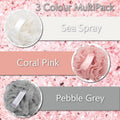 Temple Spring Recycled Luffa Sponges, Bathroom Shower Accessories, Loofa Bath Sponge, Exfoliating Body Scrubber Exfoliator Pouf, Shower Scrubber